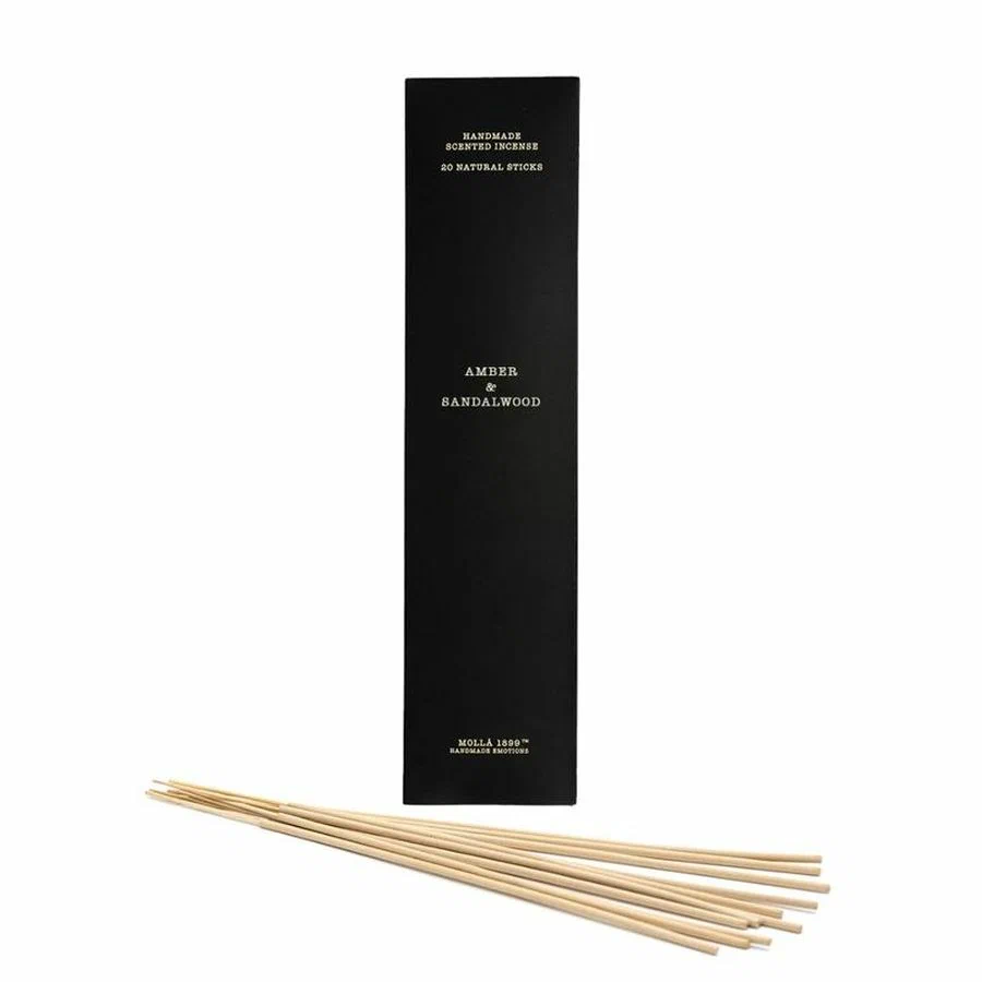 CM Ароматические палочки-благовония Amber & Sandalwood, 20 шт