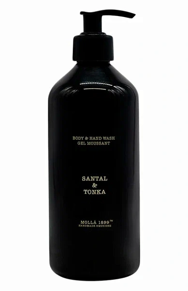 Нежное жидкое мыло для рук и тела BOUTIQUE Santal & Tonka 500 мл