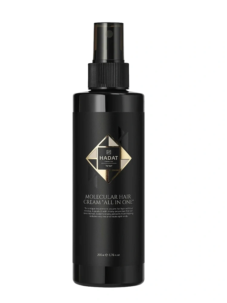 HADAT Несмываемый крем-спрей MOLECULAR HAIR CREAM "ALL IN ONE" 200 мл