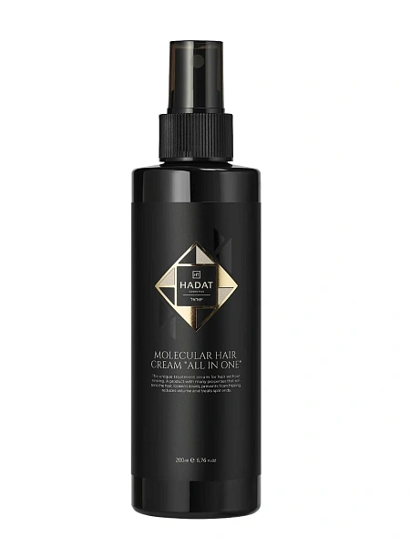 HADAT Несмываемый крем-спрей MOLECULAR HAIR CREAM "ALL IN ONE" 200 мл