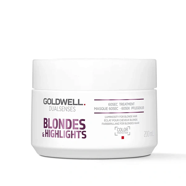 GOLDWELL Интенсивный уход за 60сек для осветления