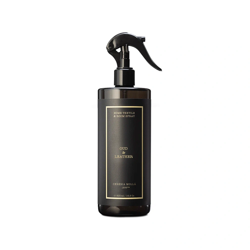 CM Спрей для тканей BOUTIQUE Oud & Leather, 500 мл