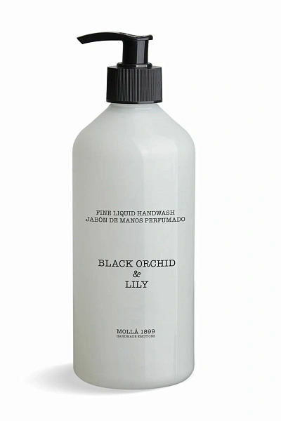 Нежное жидкое мыло для рук BOUTIQUE Black Orchid & Lily 500мл